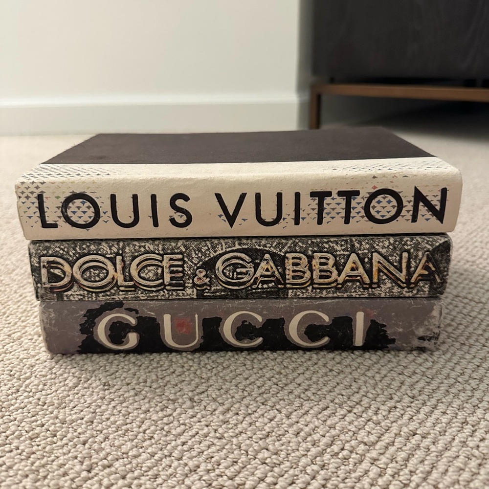 Designer Inspired Decorative Books